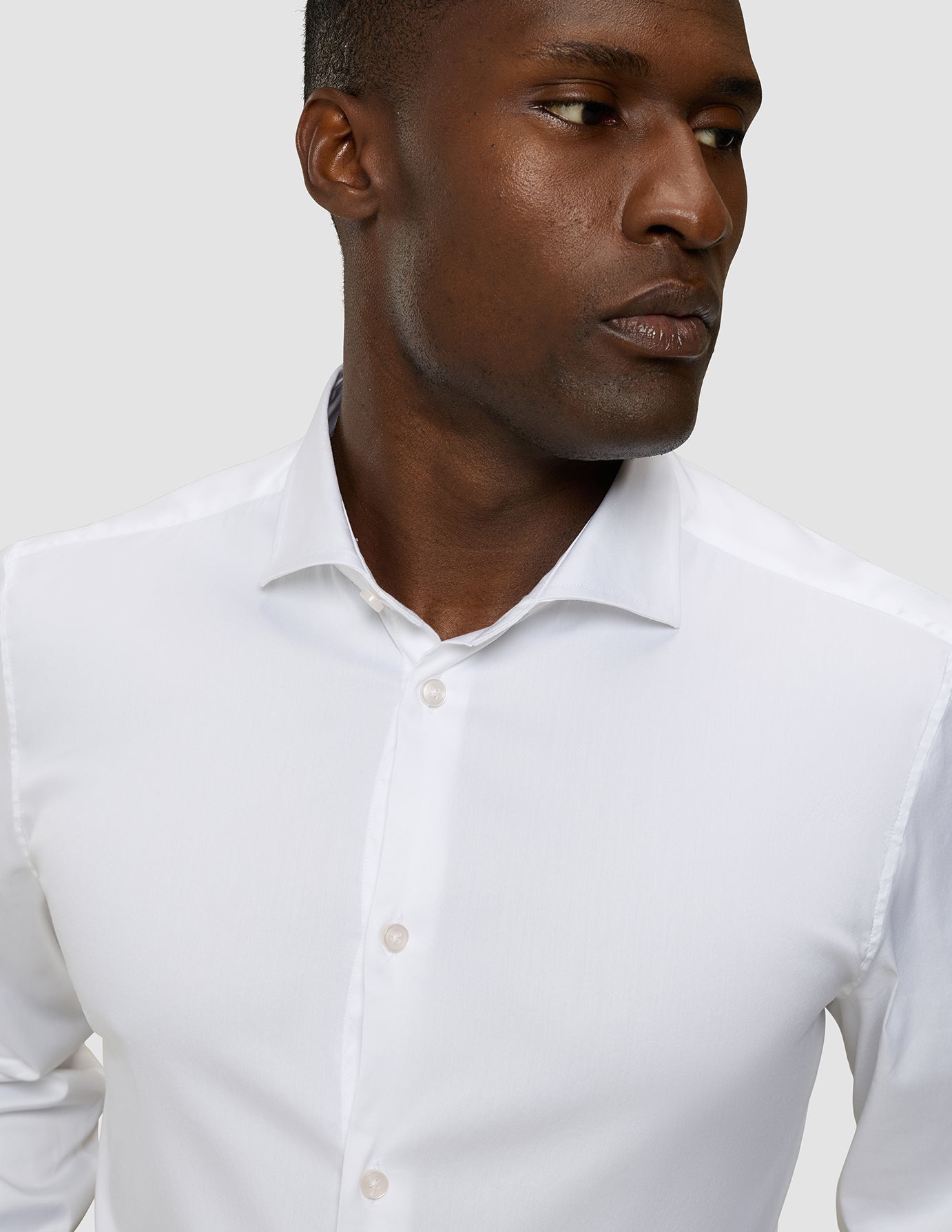 Elevated Shirt White Slim